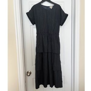 Tiered Midi Dress